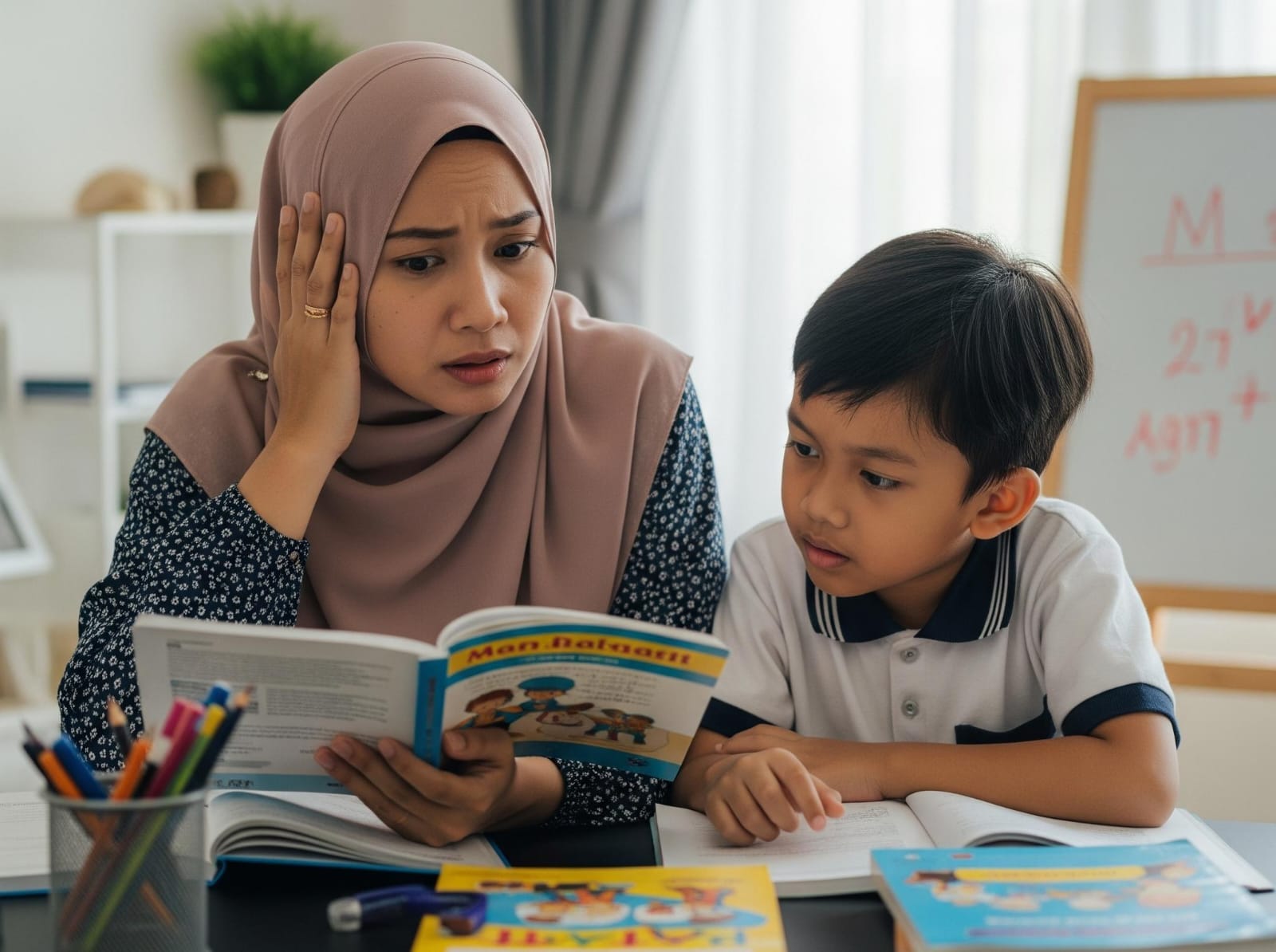 ibu dan anak matematika